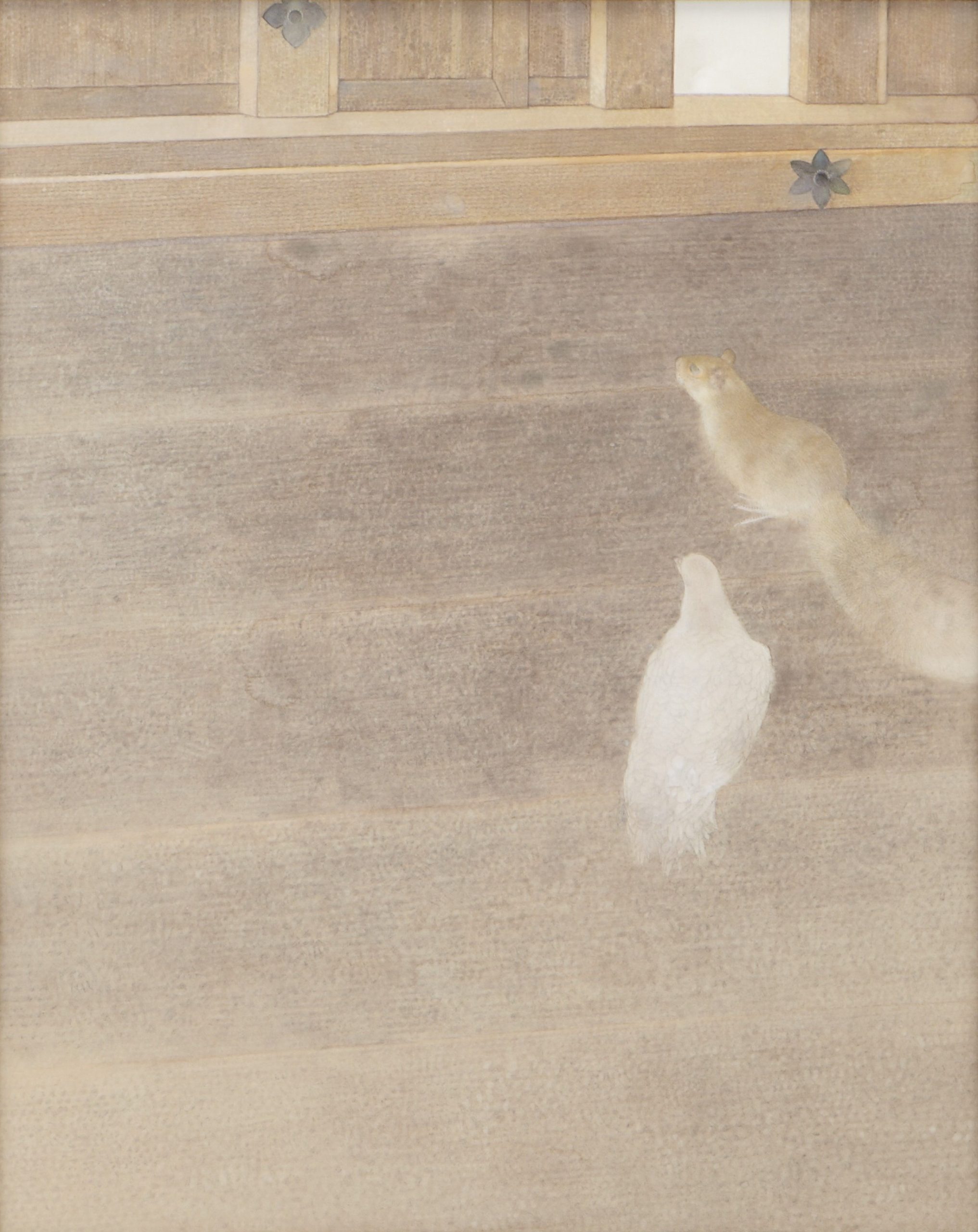 竹内浩一《明恵が在る》平成24年(2012)　京都府蔵（京都府京都文化博物館管理）