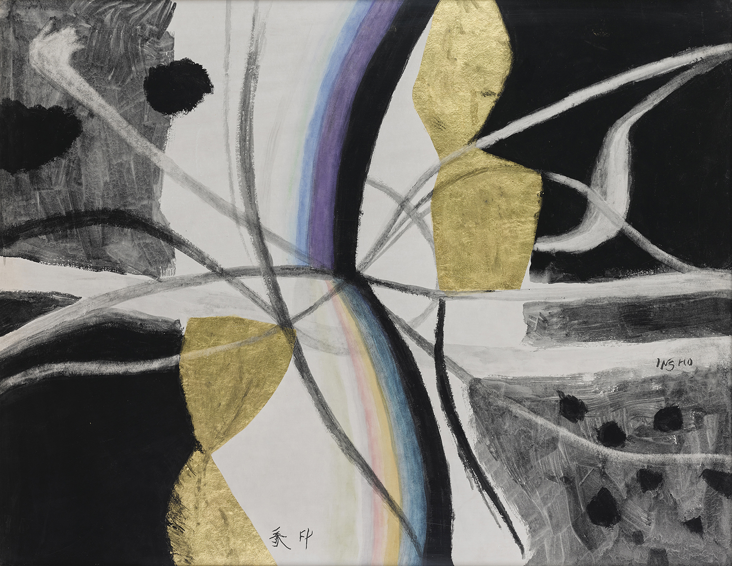 堂本印象《感喜》昭和41年（1966）京都府立堂本印象美術館蔵