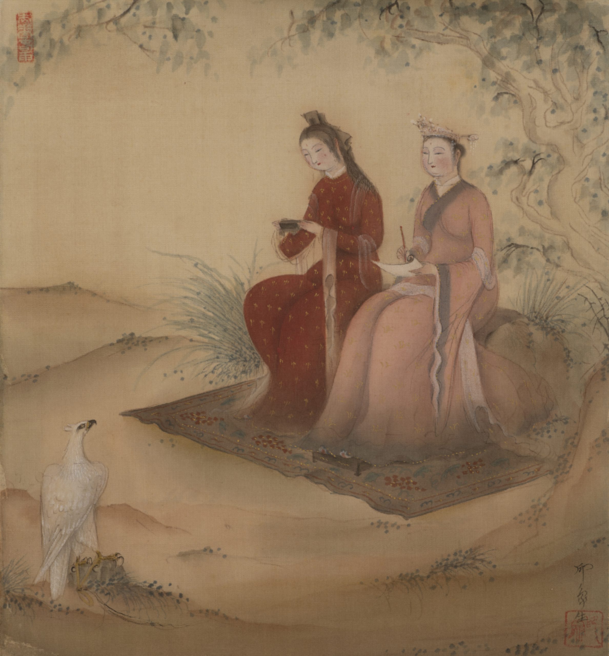 堂本印象《写霊図》大正15年(1926)　京都府立堂本印象美術館蔵